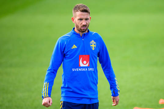 Marcus Rohdén of the Swedish national football team