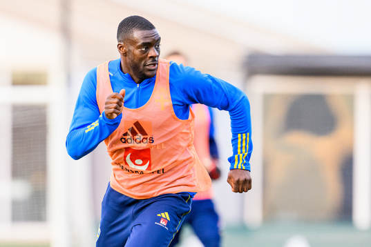 Ken Sema of the Swedish national football team