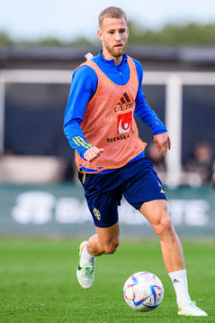 Filip Dagerstål  of the Swedish national football team