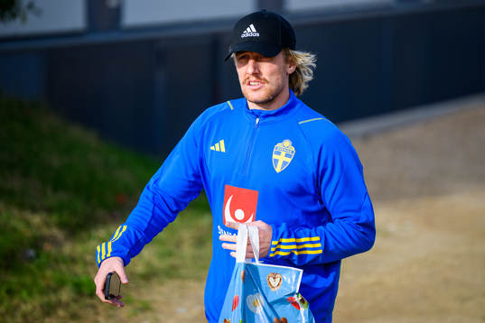Emil Forsberg of the Swedish national football team