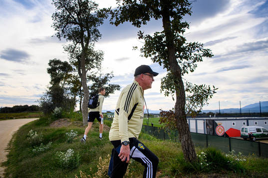 Head coach Janne Andersson of the Swedish national football