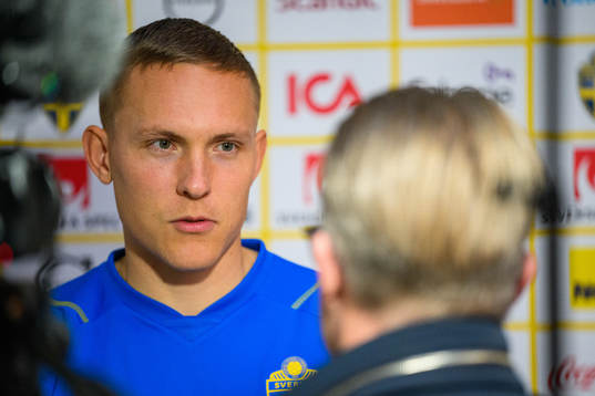 Ludwig Augustinsson of the Swedish national football team