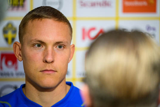 Ludwig Augustinsson of the Swedish national football team