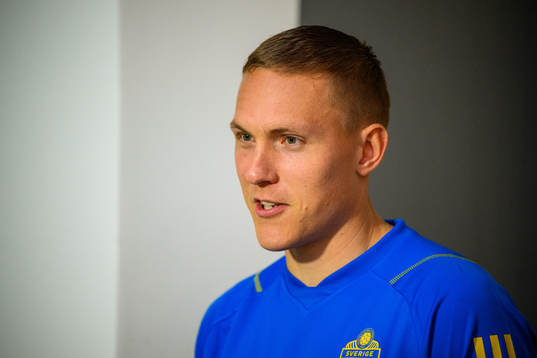Ludwig Augustinsson of the Swedish national football team