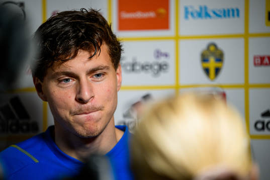 Victor Nilsson Lindelöf of the Swedish national football