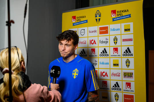 Victor Nilsson Lindelöf of the Swedish national football