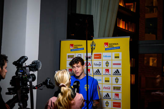 Victor Nilsson Lindelöf of the Swedish national football