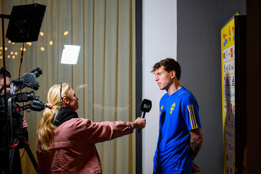 Victor Nilsson Lindelöf of the Swedish national football