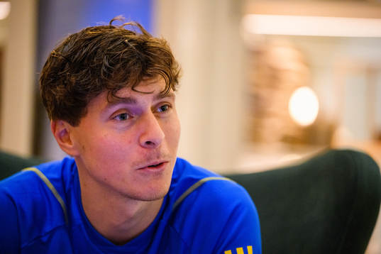 Victor Nilsson Lindelöf of the Swedish national football