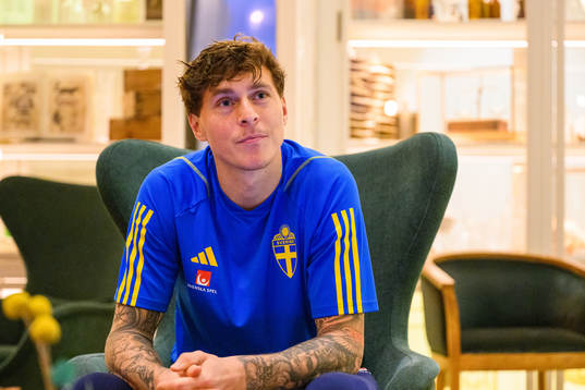 Victor Nilsson Lindelöf of the Swedish national football