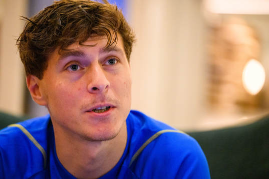 Victor Nilsson Lindelöf of the Swedish national football