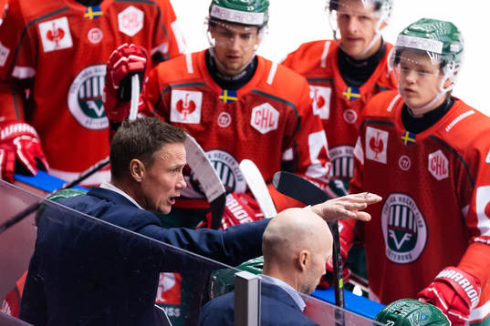 Head coach Roger Rönnberg of Frölunda