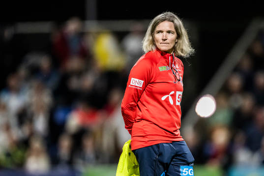 Head coach Hege Riise of Norway