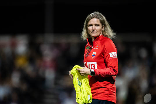 Head coach Hege Riise of Norway