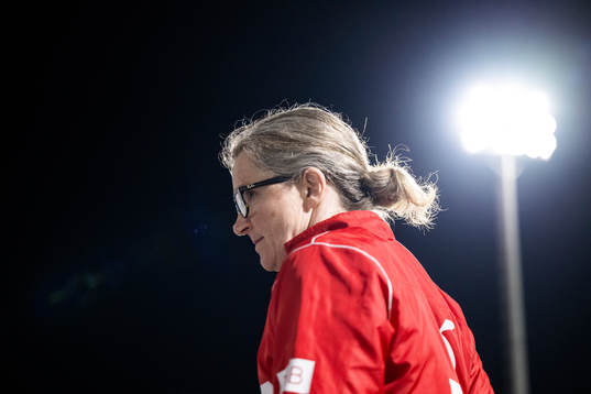 Head coach Hege Riise of Norway