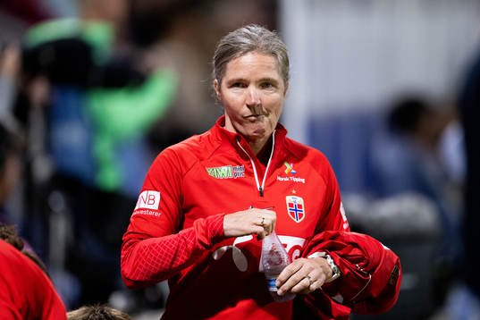 Head coach Hege Riise of Norway