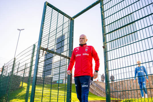 Ståle Solbakken, head coach of the Norwegian national