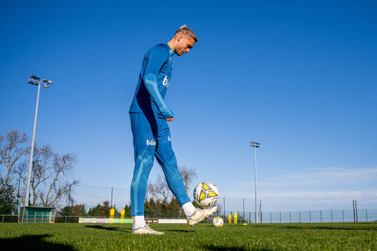 Stian Gregersen of the Norwegian national football team