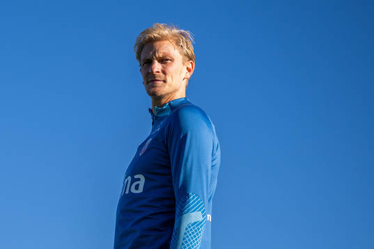 Morten Thorsby of the Norwegian national football team