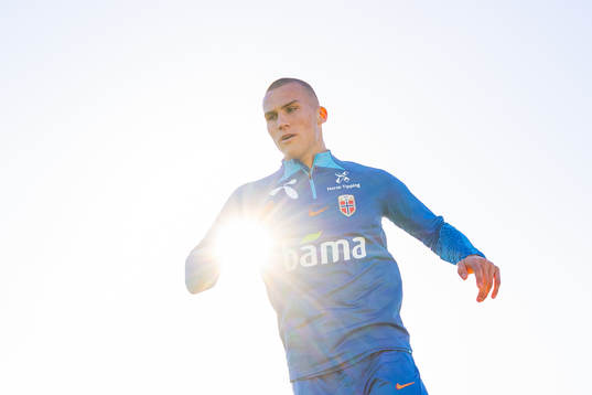 Leo Skiri Østigård of the Norwegian national football team