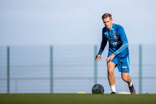 Sivert Heggheim Mannsverk of the Norwegian national