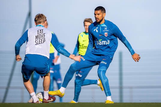 Ohi Omoijuanfo of the Norwegian national football team