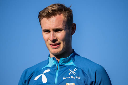 Sivert Heggheim Mannsverk of the Norwegian national