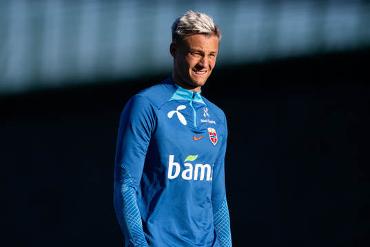 Stian Gregersen of the Norwegian national football team