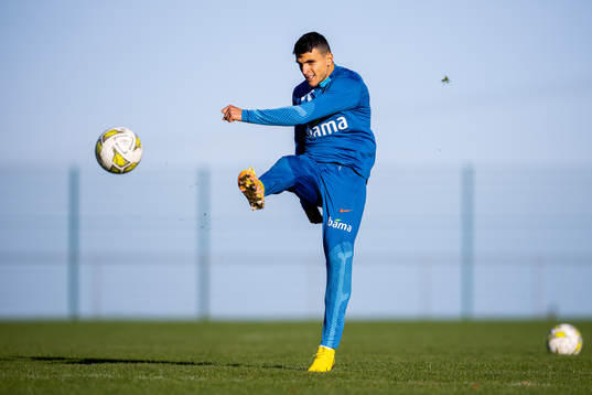 Mohamed Elyounoussi of the Norwegian national football team