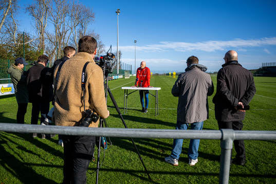 Ståle Solbakken, head coach of the Norwegian national