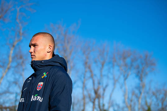 Leo Skiri Østigård of the Norwegian national football team