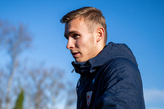 Sivert Heggheim Mannsverk of the Norwegian national