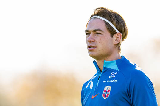 Patrick Berg of the Norwegian national football team
