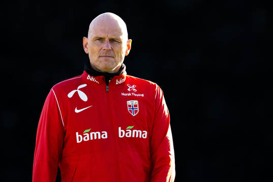 Ståle Solbakken, head coach of the Norwegian national