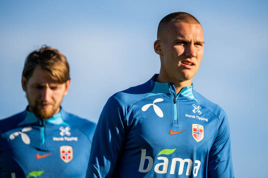 Leo Skiri Østigård of the Norwegian national football team