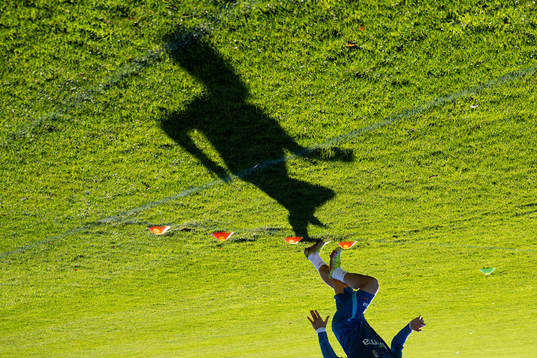 A player of the Norwegian national football team