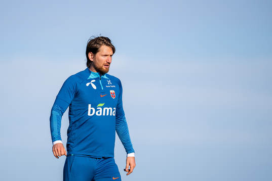 Stefan Strandberg of the Norwegian national football team