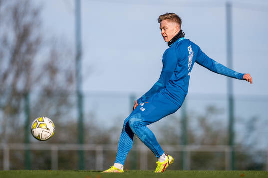 Ola Brynhildsen of the Norwegian national football team