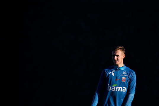 Sivert Heggheim Mannsverk of the Norwegian national
