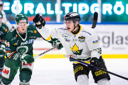 Östersunds Fredrik Strömgren reagerar