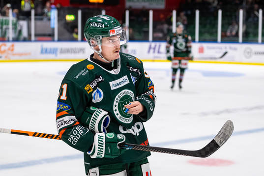 Kristianstads Malte Sjögren deppar