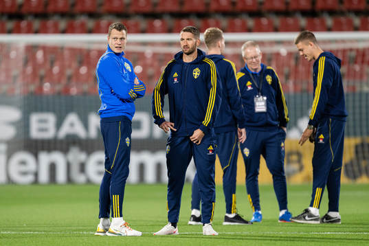 Viktor Claesson and Marcus Rohdén of Sweden