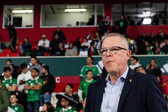Head coach Janne Andersson of Sweden