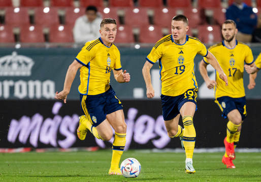 Viktor Gyökeres , Mattias Svanberg and Jesper Karlström