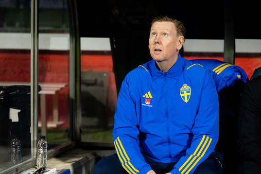 Assistant coach Peter Wettergren of Sweden