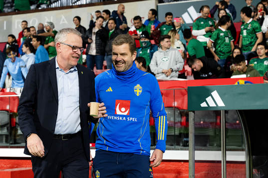 Head coach Janne Andersson of Sweden