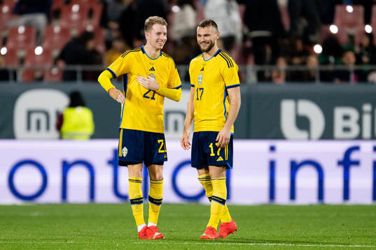 Samuel Gustafson and Jesper Karlström of Sweden