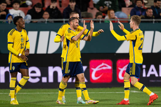 Anthony Elanga , Emil Holm , Marcus Rohdén and Samuel