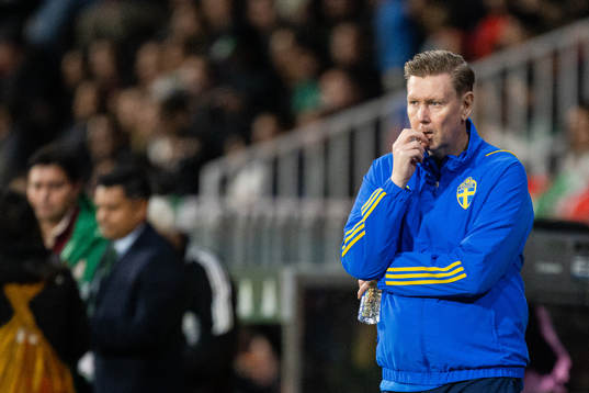 Assistant coach Peter Wettergren of Sweden