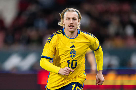 Emil Forsberg of Sweden